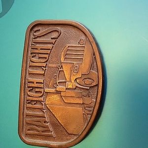 Vintage Raleigh Lights belt buckle